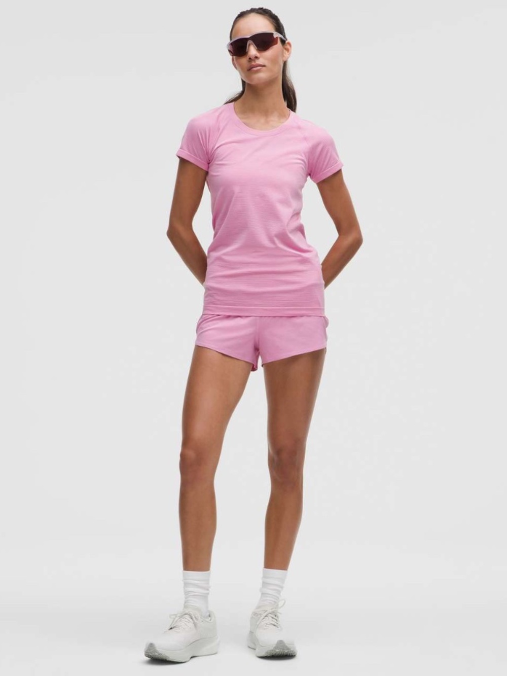 Brand New Lululemon Swiftly Short Sleeve 🎀 PINK FROSTING